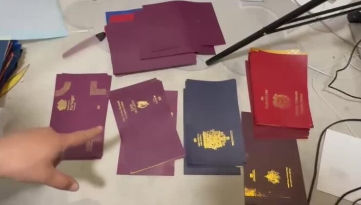 Sahte pasaport ve belge operasyonunda 6 zanlı yakalandı