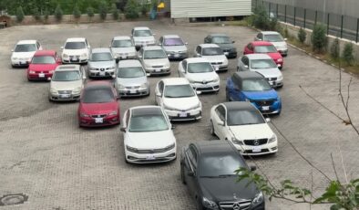 Sahte belgeli araç operasyonu: 15 kişi yakalandı