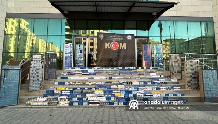 Şanlıurfa’da kaçakçılık operasyonunda 1 zanlı tutuklandı