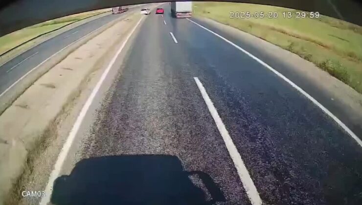 Şarampole devrilen otomobilin sürücüsü yaralandı