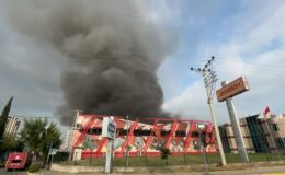 Ses ve görüntü sistemleri üretilen fabrikada yangın çıktı