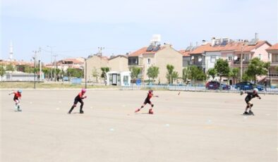 Türkiye Tekerlekli Paten Eleme Yarışmaları Karaman’da başladı