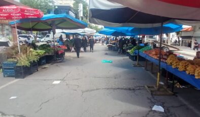 Bahar geldi, Diyarbakır pazarları renklenmeye başladı