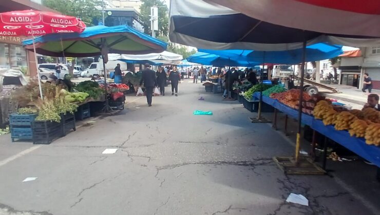 Bahar geldi, Diyarbakır pazarları renklenmeye başladı