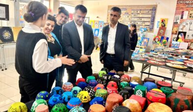 Kulp Anadolu Lisesi’nden yıl sonu resim sergisi