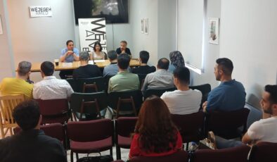 Yazarlar Çağlayan ve Turay okurlarıyla söyleşide bir araya geldi