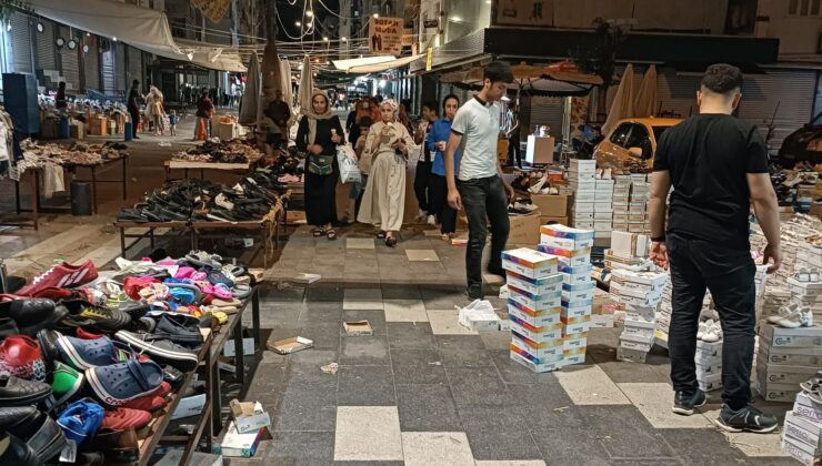 Sakarya Caddesi’nde bayram hazırlıkları başladı
