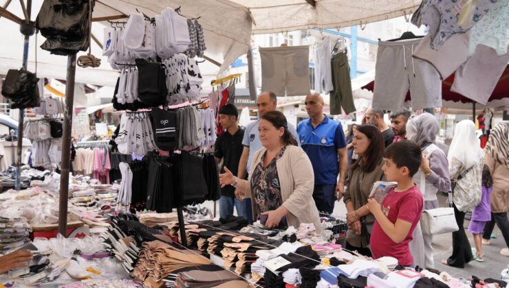 Eş Başkan Ayaz’dan bayram öncesi esnaf denetimi