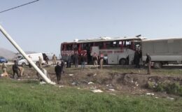 Van’da feci kaza: Yolcu otobüsü devrildi, 28 kişi yaralandı