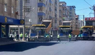 Bağlar Sıcak Asfalt Çalışması Başladı