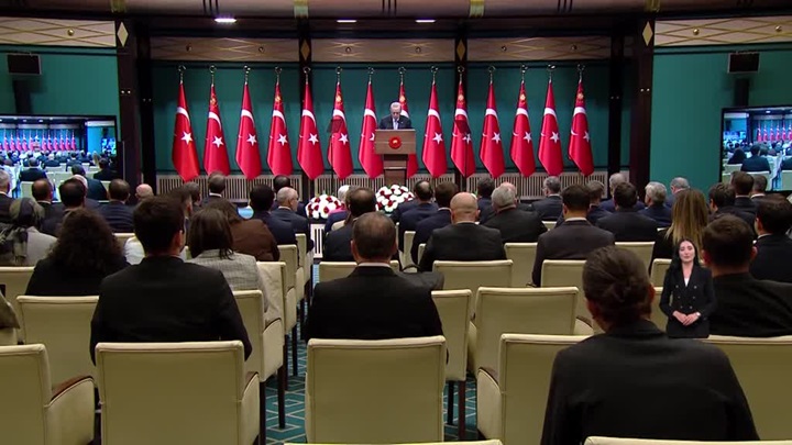Cumhurbaşkanlığı Kabine Toplantısı sonrası açıklamalarda bulundu.
