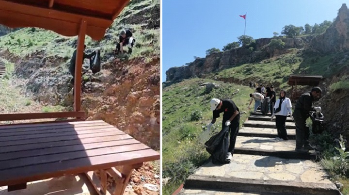 AKAD Arama ve Kurtarma Derneği Eğil’de temizlik  Etkinliği düzenledi