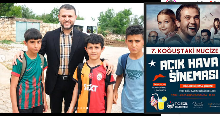 Eğil Belediyesi’nden Açık Havada Film Gecesi: 7. Koğuştaki Mucize
