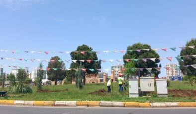 Fırat Bulvarında Ağaçlandırma Çalışması Yapıldı