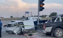 Trafik kazasında sürücü ile eşi yaşamını yitirdi