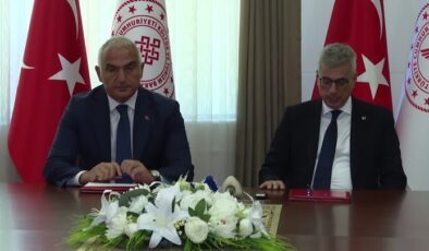 Sağlık Bakanlığı ile Kültür ve Turizm Bakanlığı arasında işbirliği protokolü