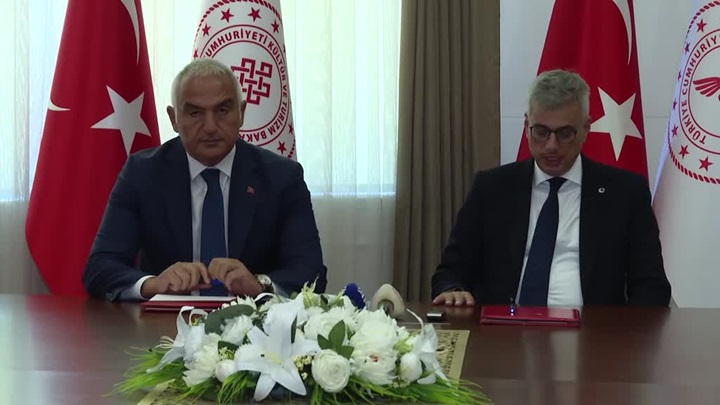 Sağlık Bakanlığı ile Kültür ve Turizm Bakanlığı arasında işbirliği protokolü