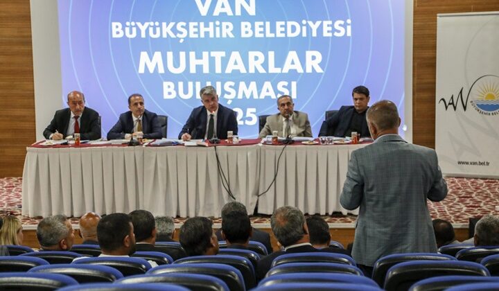 Van’da mahalle muhtarları toplantılarını tamamladı