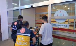 Yüksekten düşen çocuk yaralandı