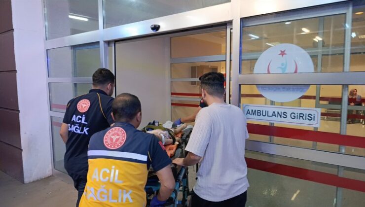 Yüksekten düşen çocuk yaralandı