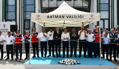 Bakan Yumaklı, Batman’da TMO’nun yeni hizmet binasının açılışında konuştu