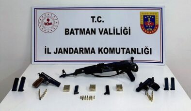 Batman’da attığı çuvalda silah çıkan zanlı tutuklandı