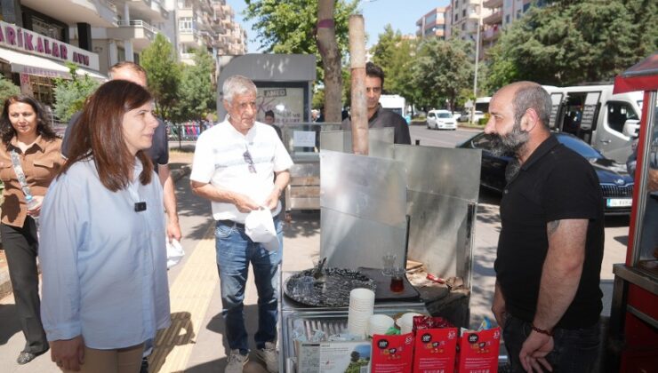 Başkanlar, esnafla buluşup talepleri not aldı