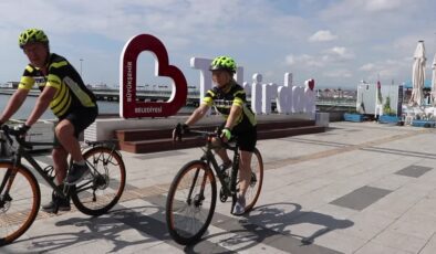 14 yıldır birlikte pedal çeviren çift: Bisiklet bizim yaşam tarzımız
