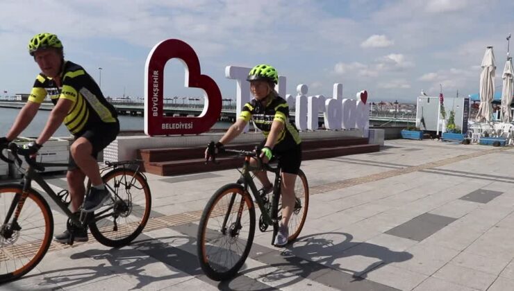 14 yıldır birlikte pedal çeviren çift: Bisiklet bizim yaşam tarzımız