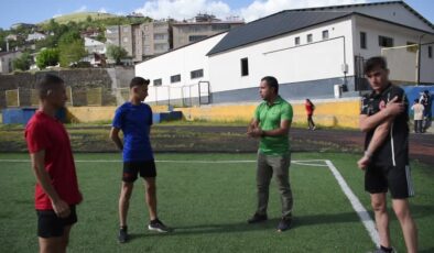 Bitlisli işitme engelli atletlerin hedefi olimpiyatlar