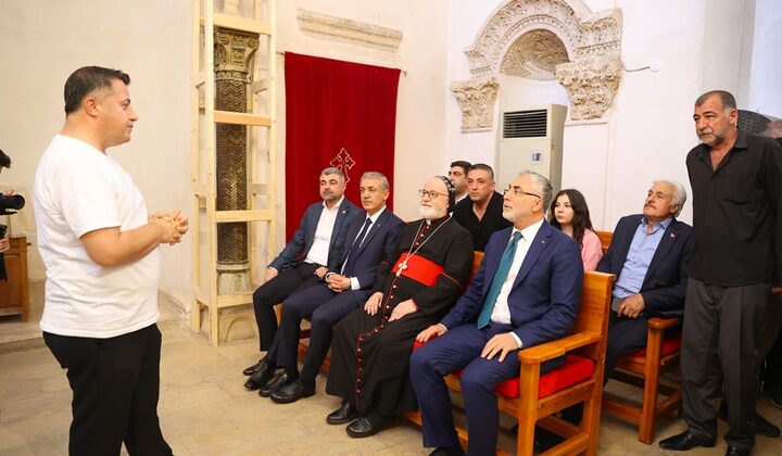Çalışma ve Sosyal Güvenlik Bakanı Işıkhan, Mardin’de