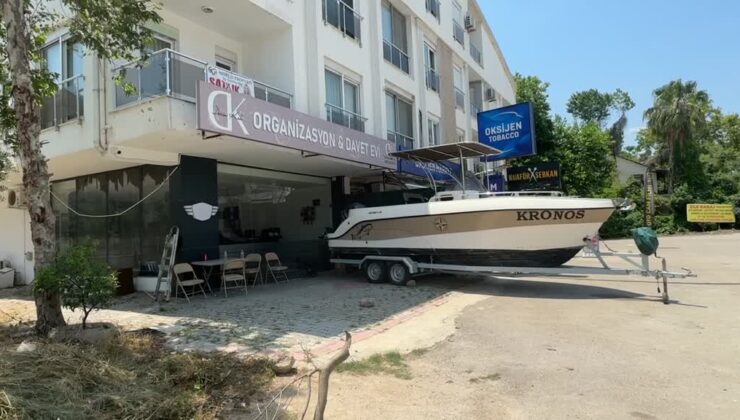Çalınan tekne bulundu