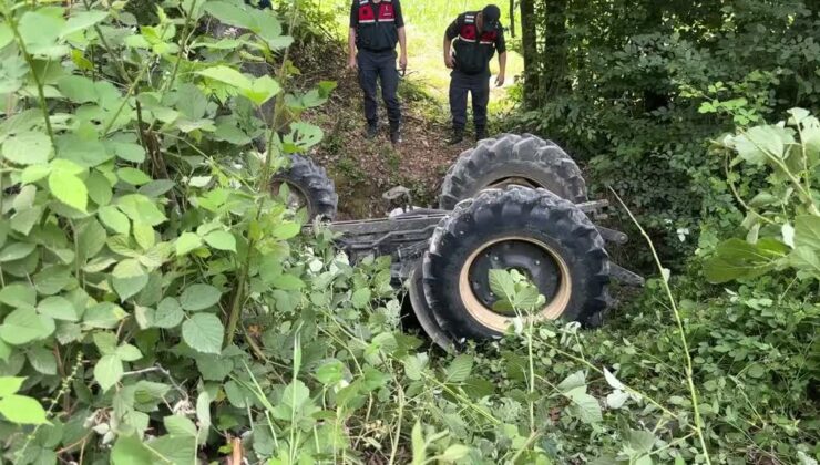 Devrilen traktörün altında kalan kadın öldü