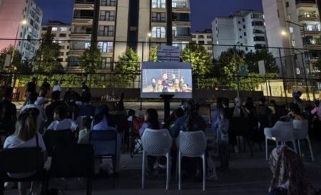 Diyarbakır’da miniklerden gökyüzü ve sinema şöleni
