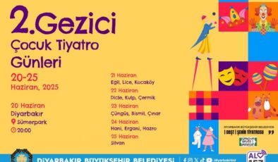 Gezici Çocuk Tiyatro Günleri Diyarbakır’da yeniden başlıyor