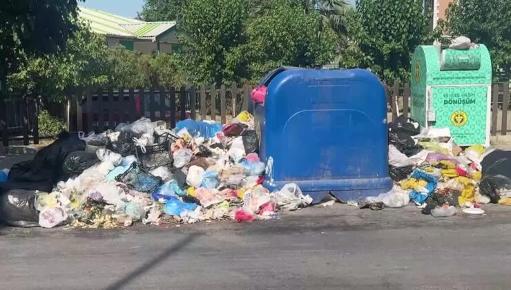 Grev nedeniyle çöpler sokaklara taştı, tepki büyüyor