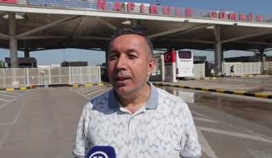 Gurbetçiler ana vatana kavuştu, gözyaşları sel oldu