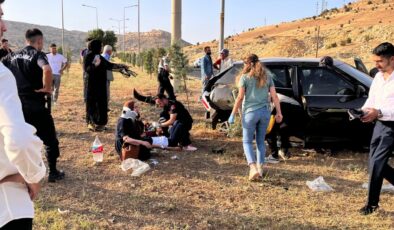 Mardin’de trafik kazasında 9 kişi yaralandı