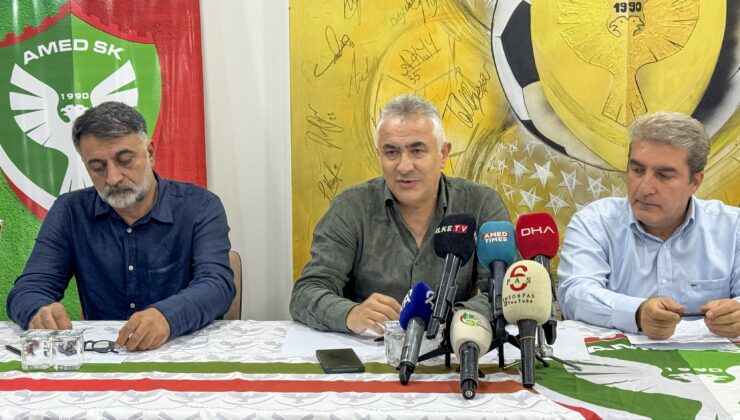 Amedspor’da teknik direktörlüğe Mehmet Altıparmak getirildi