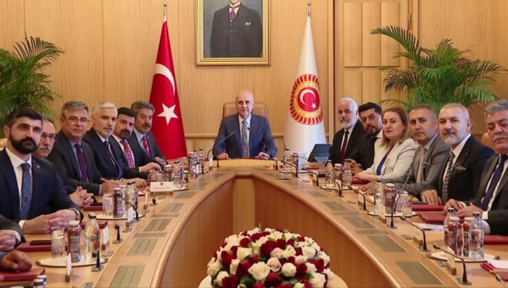 Numan Kurtulmuş, Doğu ve Güneydoğu Anadolu illerinin baro başkanlarını kabul etti