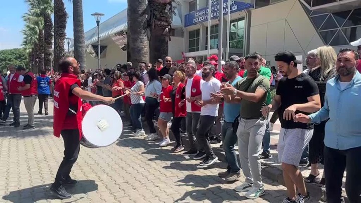 Grevdeki sendika başkanlarından Cemil Tugay’a tepki