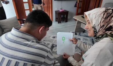 İki çocuk annesi Kalafat, kalbini özel bir evlada açtı