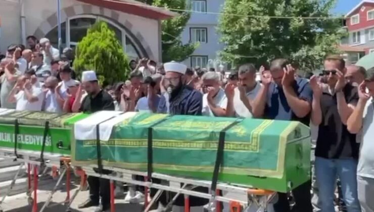 Gölde boğulan iki kuzen son yolculuklarına uğurlandı
