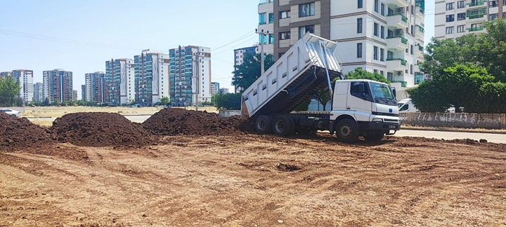 Kayapınar’da yeni park çalışması başladı