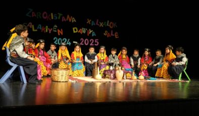 Çocuklardan Kürtçe barış şarkıları