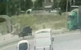 Karşıdan karşıya geçerken canından oldu