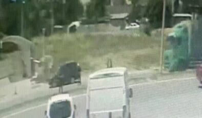 Karşıdan karşıya geçerken canından oldu