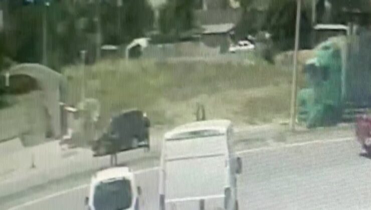 Karşıdan karşıya geçerken canından oldu