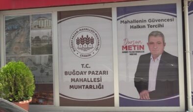 Vefat eden muhtarın görevini seçimi kazanan eşi devam ettirecek