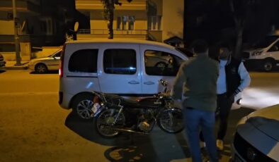 Motosiklet hırsızları kovalamacayla yakalandı